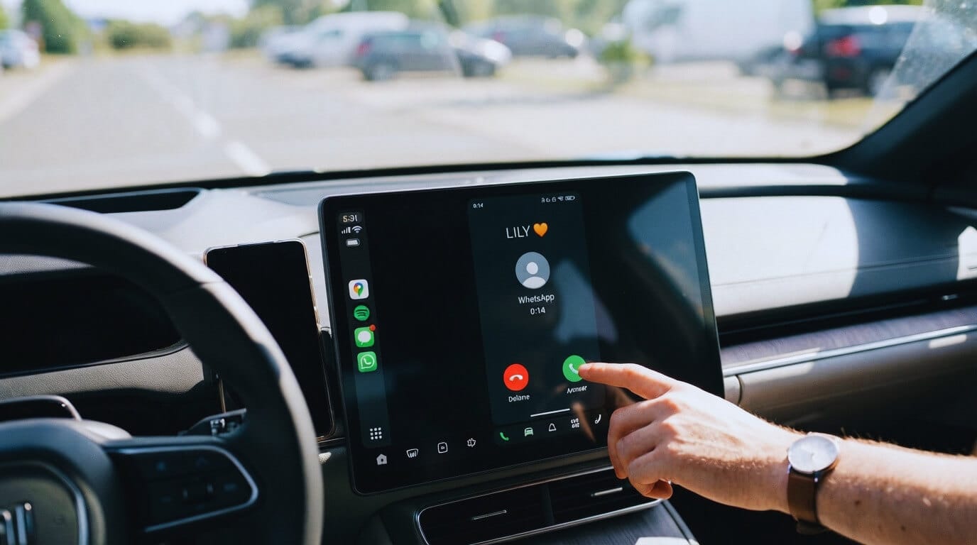 WhatsApp on Android Auto