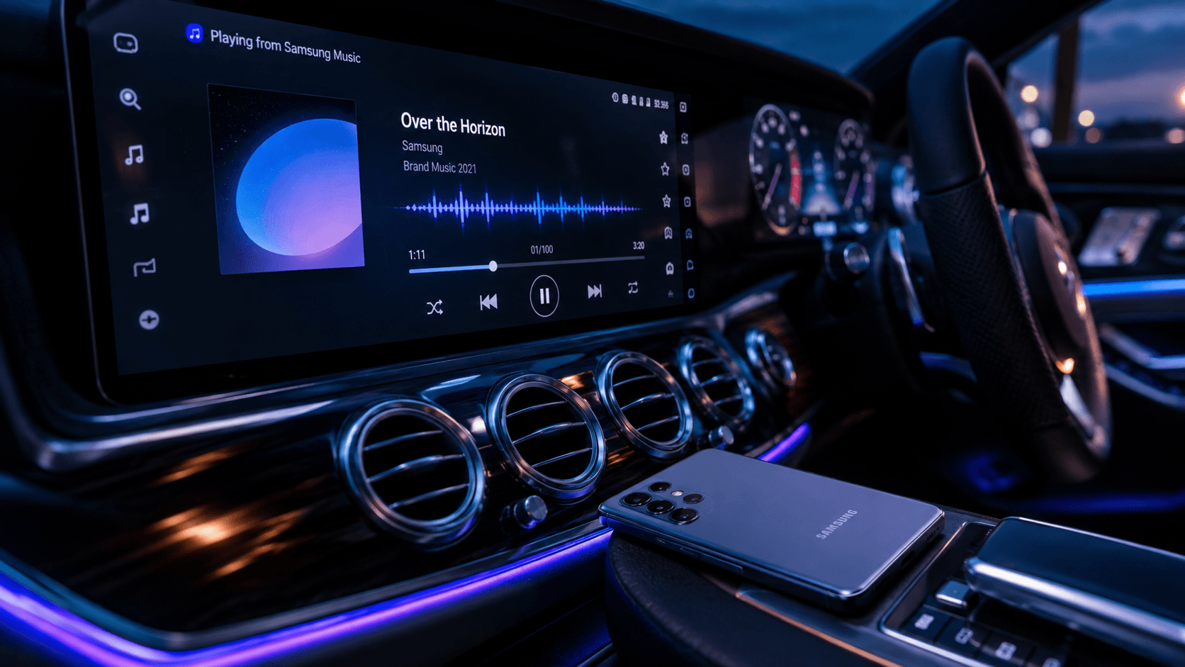 How to Add Samsung Music on Android Auto
